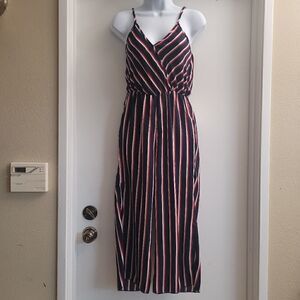 See you Monday striped romper